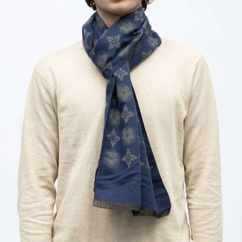 Echarpe imprimee 30x190cm lyam Homme TED LAPIDUS