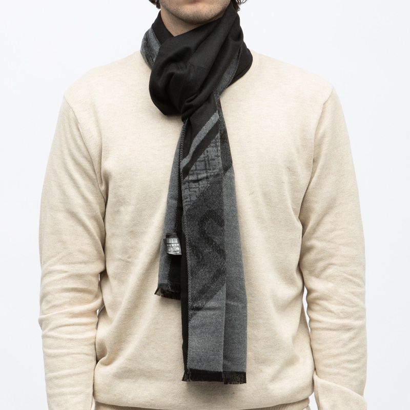 Echarpe imprimee 30x190cm lyam Homme TED LAPIDUS