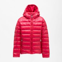 DOUDOUNE CAPUCHE SPOUTNIC SHINY PEONY