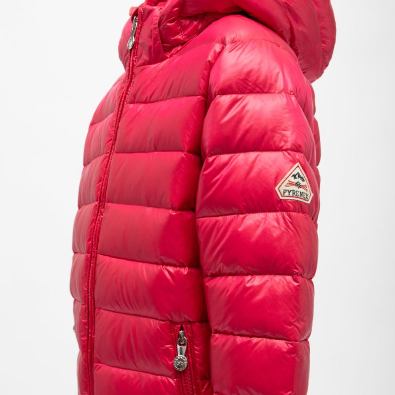 DOUDOUNE CAPUCHE SPOUTNIC SHINY PEONY