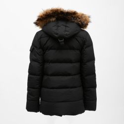 DOUDOUNE CAP FOURRURE AUTHENTIC MINI RIPSTOP FUR BLACK
