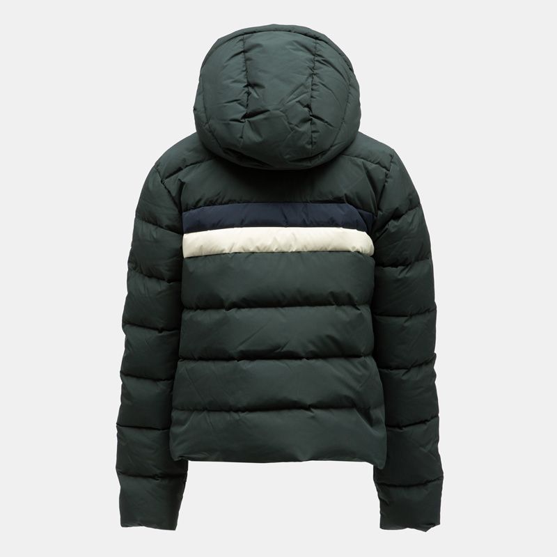 Doudoune capuche lukas baltic green Enfant PYRENEX