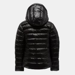 Doudoune capuche spoutnic shiny black Enfant PYRENEX