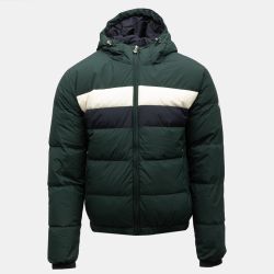 Doudoune capuche delano baltic green Homme PYRENEX