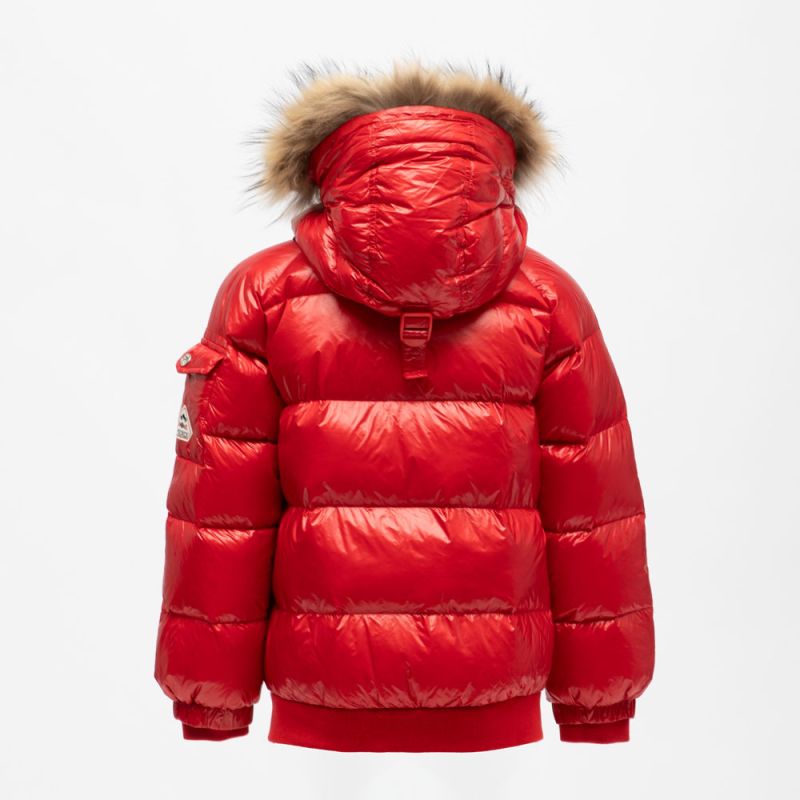 Doudoune cap fourrure avi-jam Enfant PYRENEX