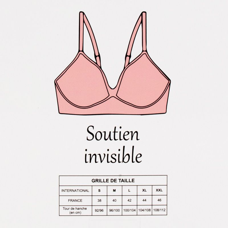 Soutien gorge invisible benedicta Femme MINELLI Soutien gorge invisible benedicta Femme MINELLI