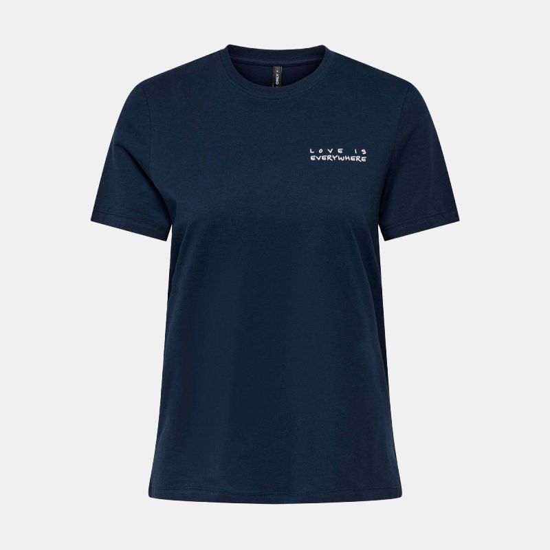 Tee shirt Texi coton Love is everything Femme ONLY