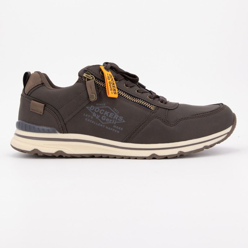 Basket crazy horse khaki 54mo001650850 t40/46 Homme DOCKERS BY GERLI