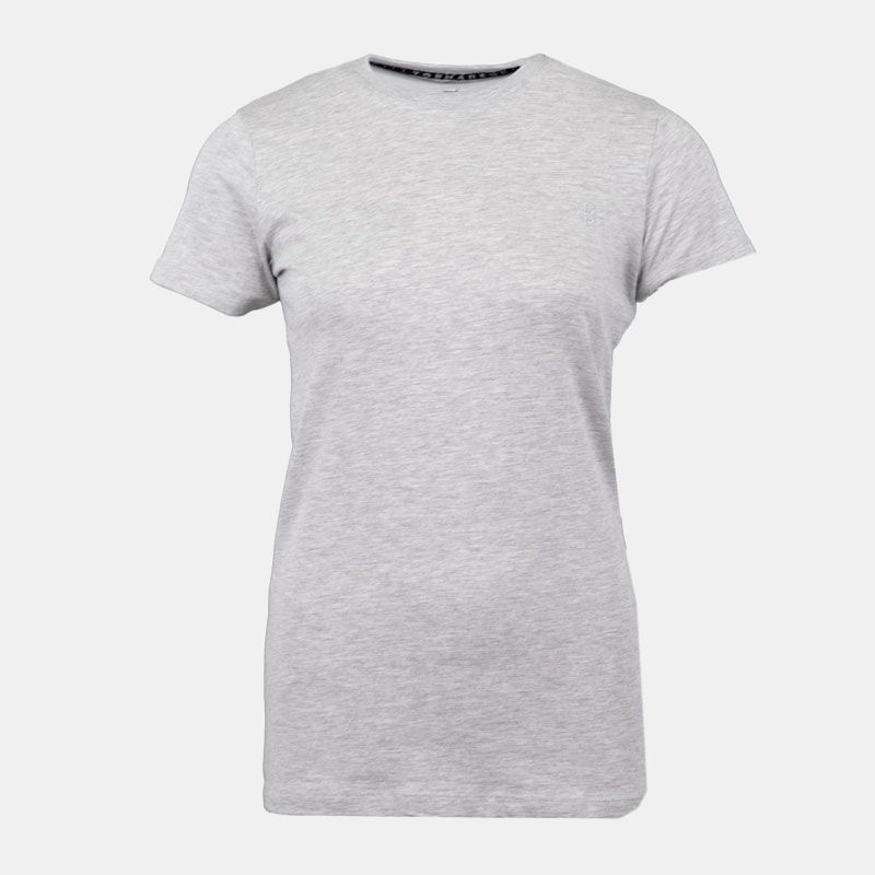 Tee shirt basique à manches courtes col rond Femme BILL TORNADE Tee shirt basique à manches courtes col rond Femme BILL TORNADE