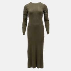 Robe maxi maille torsadée col rondFemme BILL TORNADE