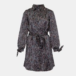 Robe courte Attila à motifs manches à nouer Femme DEELUXE 74