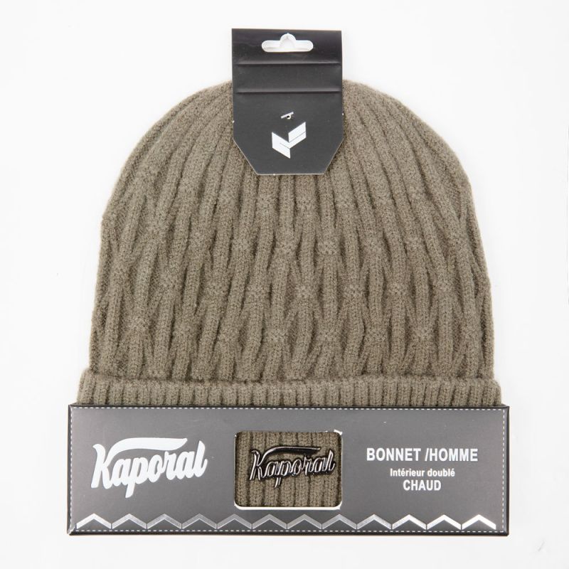 Bonnet interieur double lenz Homme KAPORAL Bonnet interieur double lenz Homme KAPORAL