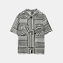 Chemise noire pernille imprimé graphique Femme VERO MODA