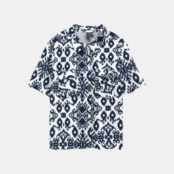 Chemise easy avec imprimé éthnique navy Femme VERO MODA