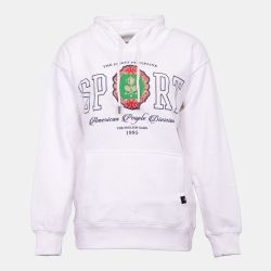 Sweat à capuche Scott coton inscription Sport Femme AMERICAN PEOPLE