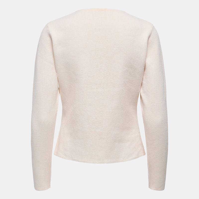 Cardigan jdyprime white cap grey 15347276 4428 Femme JDY