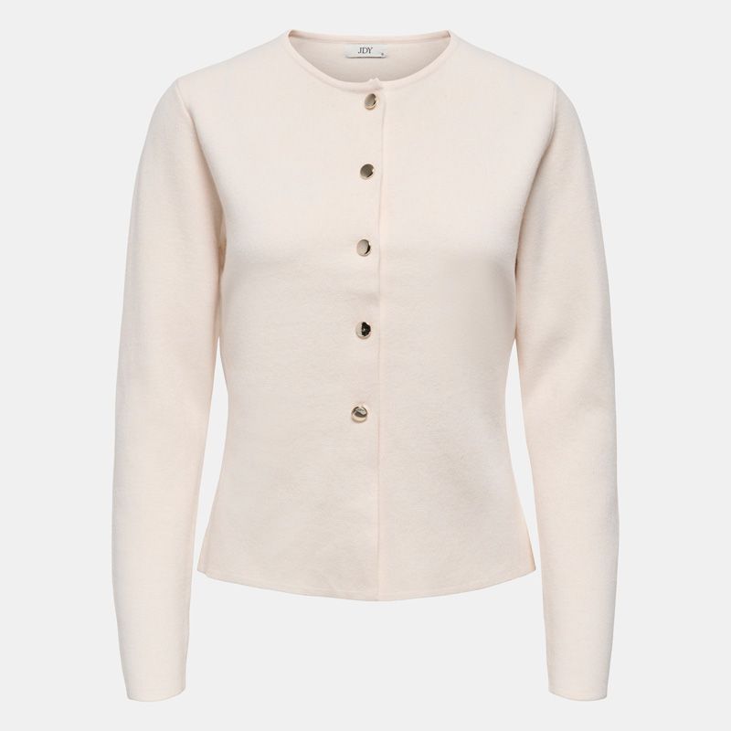Cardigan jdyprime white cap grey 15347276 4428 Femme JDY