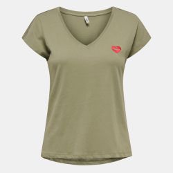 Tee shirt onlamber cloud dancer 15362091 4440 Femme ONLY