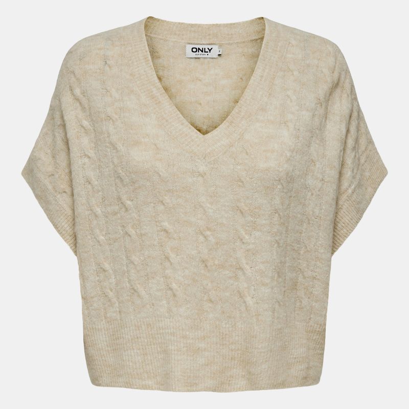 Pull manches courtes onlmalou black 15355234 4361 Femme ONLY