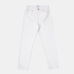 Jean blanc denim emel taille haute Femme ONLY