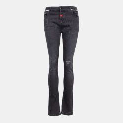 Jean gris à strass Femme THE NEW DESIGNERS