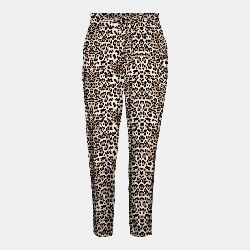 Pantalon imprimé léopard coupe carotte Femme VERO MODA