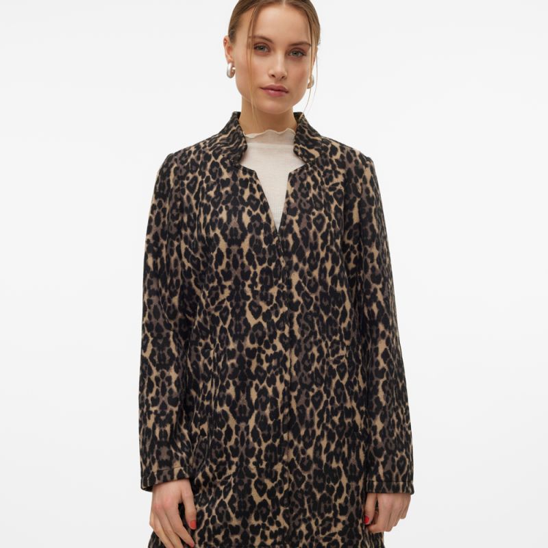 Manteau sepia tin vmbrushedkatrineleo 10288828 4355 Femme VERO MODA Manteau sepia tin vmbrushedkatrineleo 10288828 4355 Femme VERO MODA