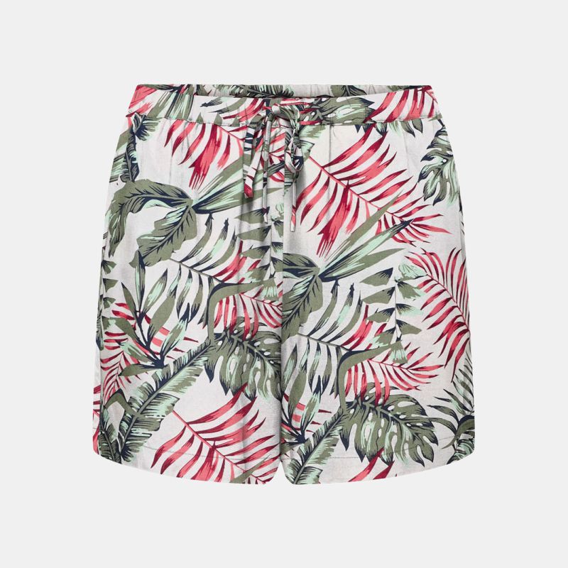 Short court selina navy blazer imprimé plantes Femme ONLY