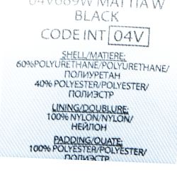 Doudoune ml mattia black 04v669w Femme DEELUXE 74 Doudoune ml mattia black 04v669w Femme DEELUXE 74