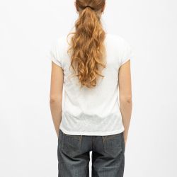 TEE SHIRT MC GLITTER BLACK P118W TEE SHIRT MC GLITTER BLACK P118W