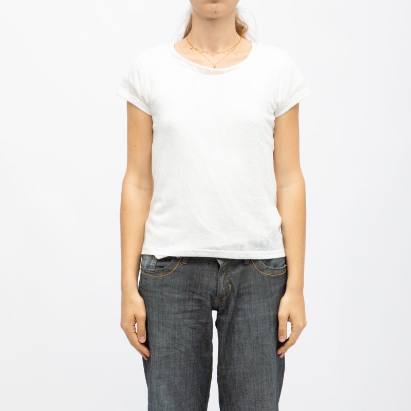 TEE SHIRT MC GLITTER BLACK P118W TEE SHIRT MC GLITTER BLACK P118W