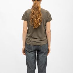 TEE SHIRT MC GLOWY KHAKI P106W