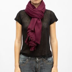 Echarpe morgane light burgundy p991w Femme DEELUXE 74