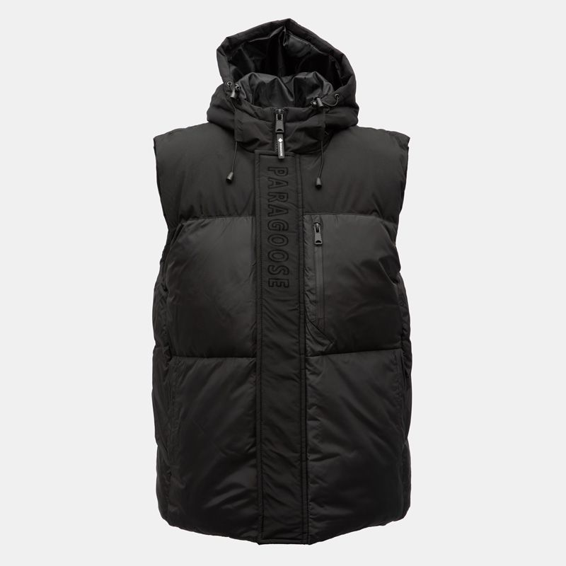 Gilet sm noir vogue Homme PARAGOOSE