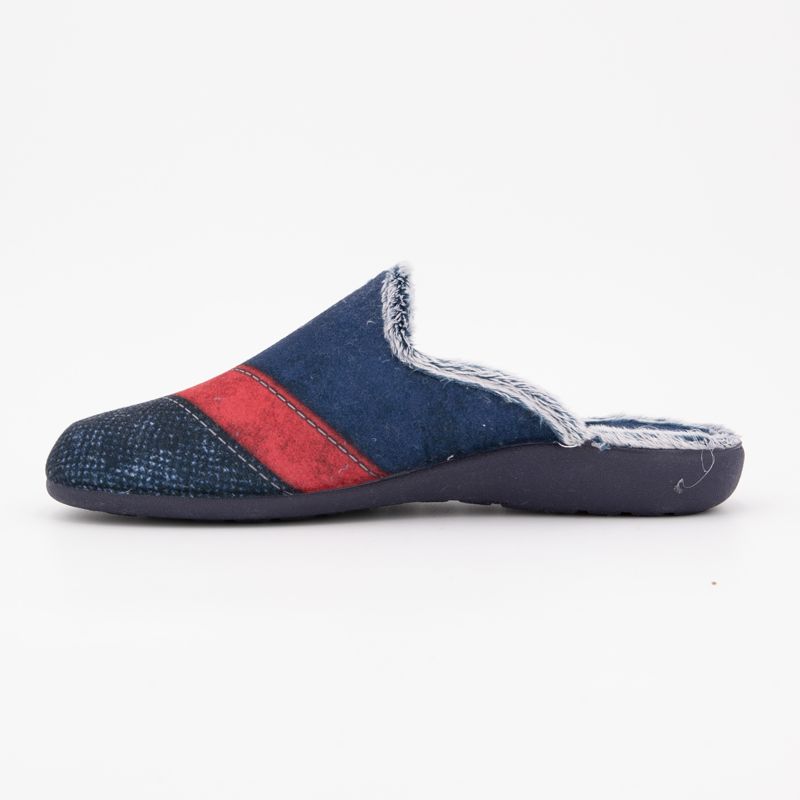 Pantoufle linea rojo marino t36-41 Homme BONADONA