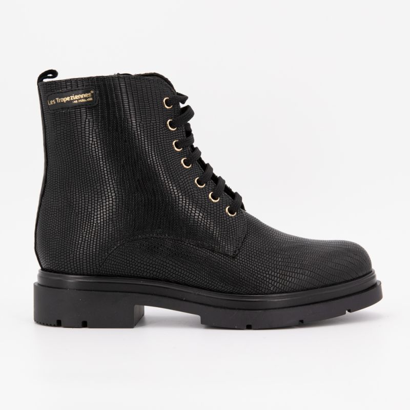 Bottines c040098 soraya noir lezard 36-41 Femme LES TROPEZIENNES PAR M.BELARBI Bottines c040098 soraya noir lezard 36-41 Femme LES TROPEZIENNES PAR M.BELARBI