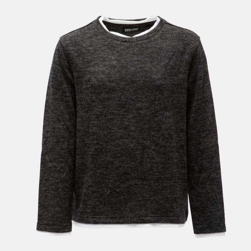 Tee shirt ml monan dark grey p1075b Enfant DEELUXE 74