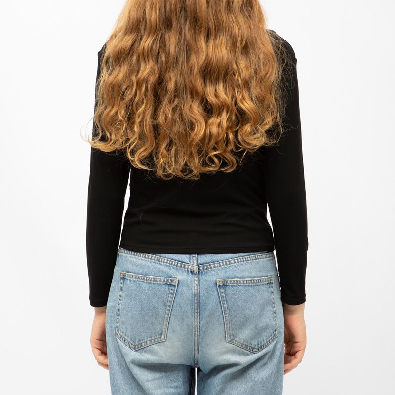 Tee shirt ml col rond aliona Femme BURTON OF LONDON