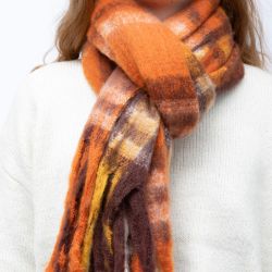 Echarpe 50x170 cm camel man ff 252634 Mixte MANOUKIAN