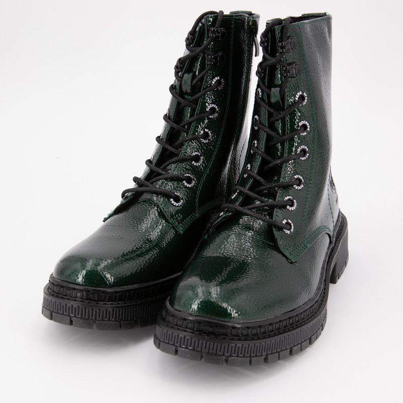 BOTTINE DARK GREEN/BLACK 57BI201670821 36/41