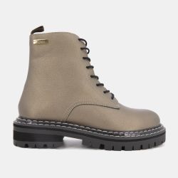 Bottines cuir grainé reine avec lacets Femme LES TROPEZIENNES PAR M.BELARBI