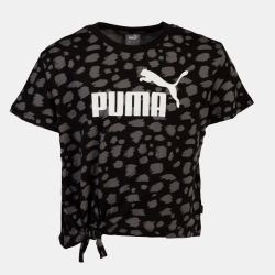 Tee shirt imprimé tacheté à nouer Fille, Enfant PUMA