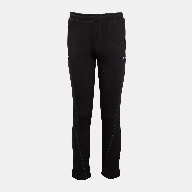 Bas de jogging doux noir avec surpiqures bleues Homme PUMA