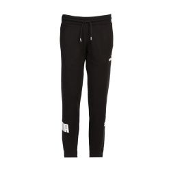 Jogger noir à logo blanc Homme PUMA