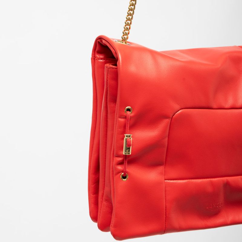 Pochette billie rabat l cuir Femme LANCEL