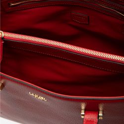 Sac carryall m cuir grainé 40x28x12cm Femme LANCEL