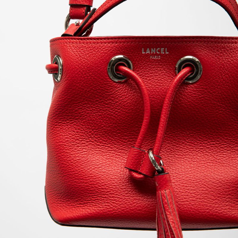 Sac seau mini cuir Femme LANCEL