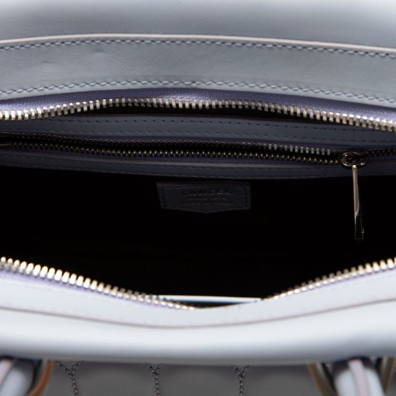 Sac carryallzip cerise s cuir lisse 22x20x7cm Femme LANCEL