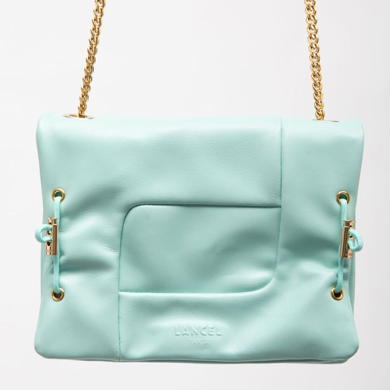 Pochette rabats cuir Femme LANCEL