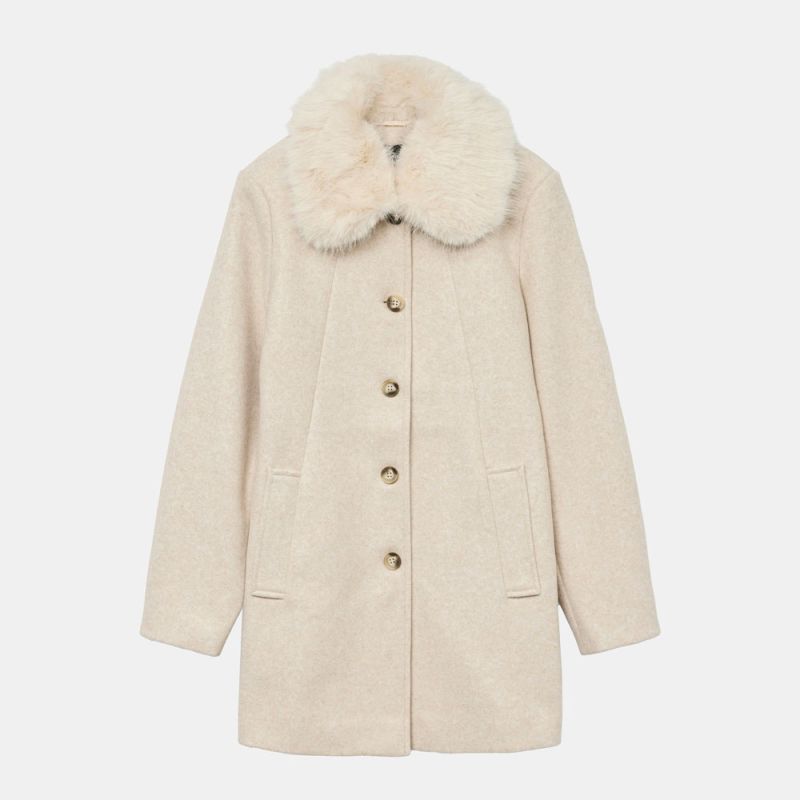 Manteau vmautumn oatmeal 10331559 4355 Femme VERO MODA